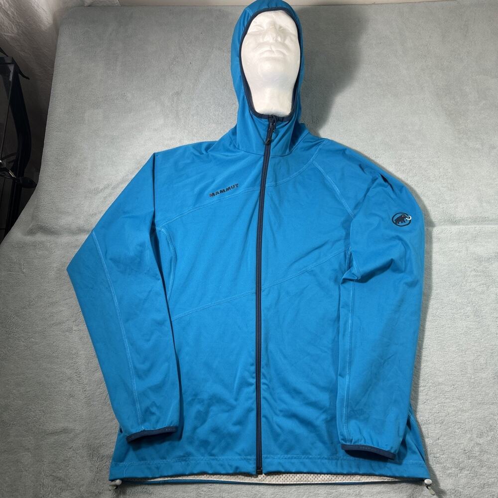Mammut Lemah Hoodie Jacket Womens Large Midweight Softshell Ultimate Comfort - Picture 13 of 16